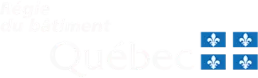 regie-batiment Logo de la Régie du bâtiment du Québec, organisme régissant les normes de construction et les entrepreneurs généraux au Québec.